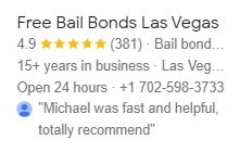 Free bail bonds henderson
